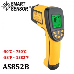 Infrared Thermometer เครื่องวัดอุณหภูมิไม่สัมผัสรุ่น AS852B